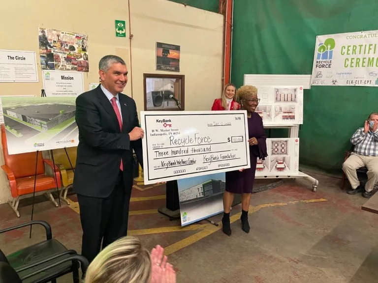 $300,000 Investment from KeyBank to Fund Transformative Financial Wellness Program at New RecycleForce Facility