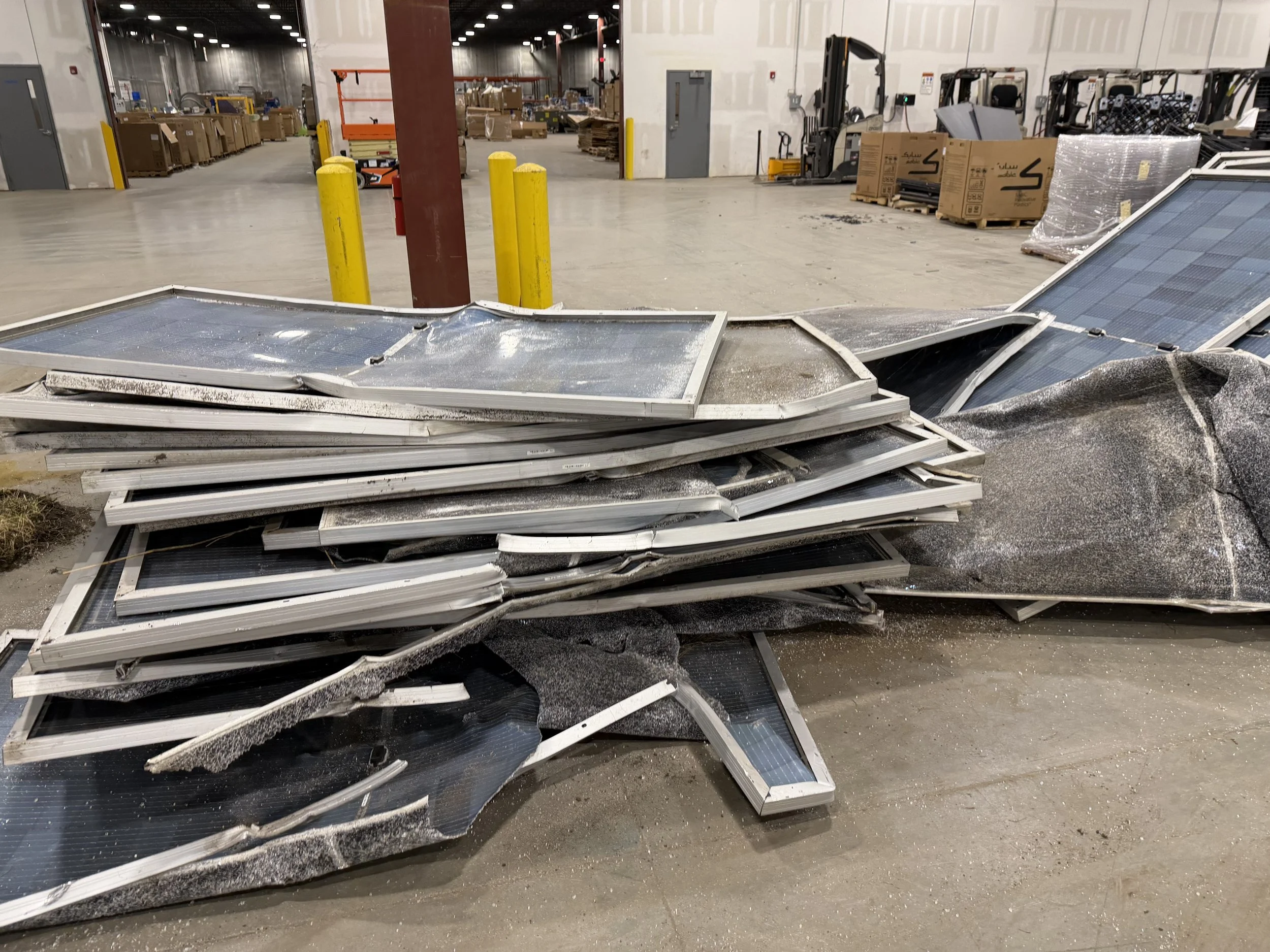 Turning Storm Damage Into Opportunity: RecycleForce Recycles Tens of Thousands of Solar Panels