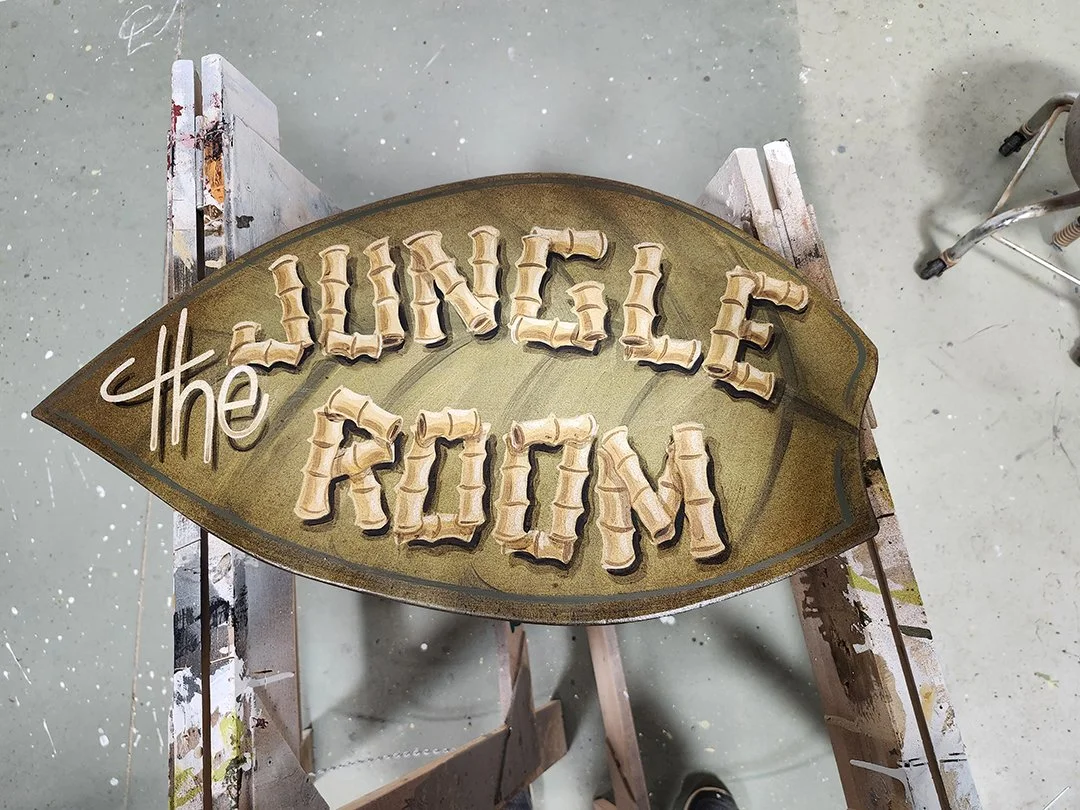 Bamboo Lettering Style