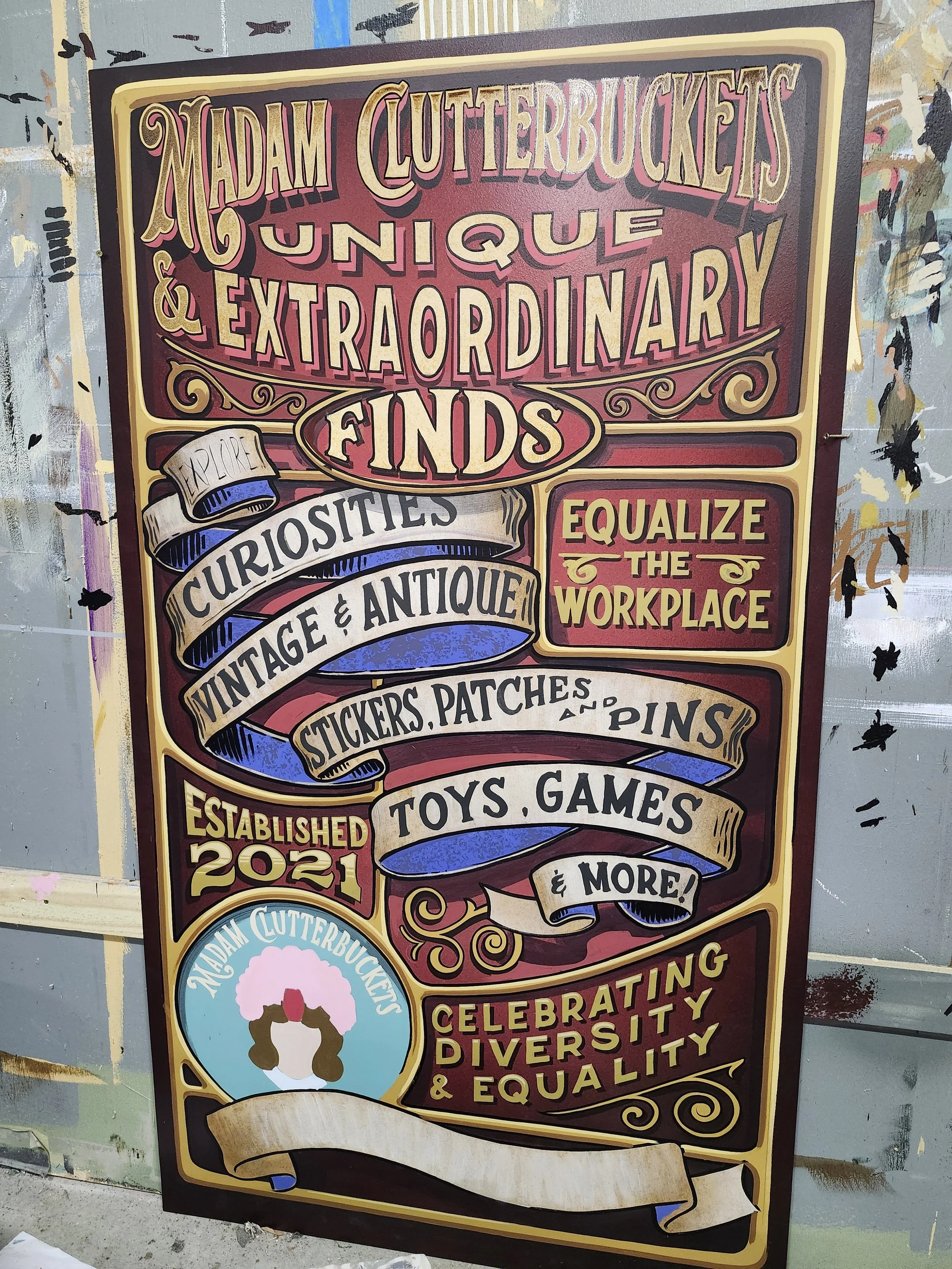 Clutterbuckets sign panel 2.jpg