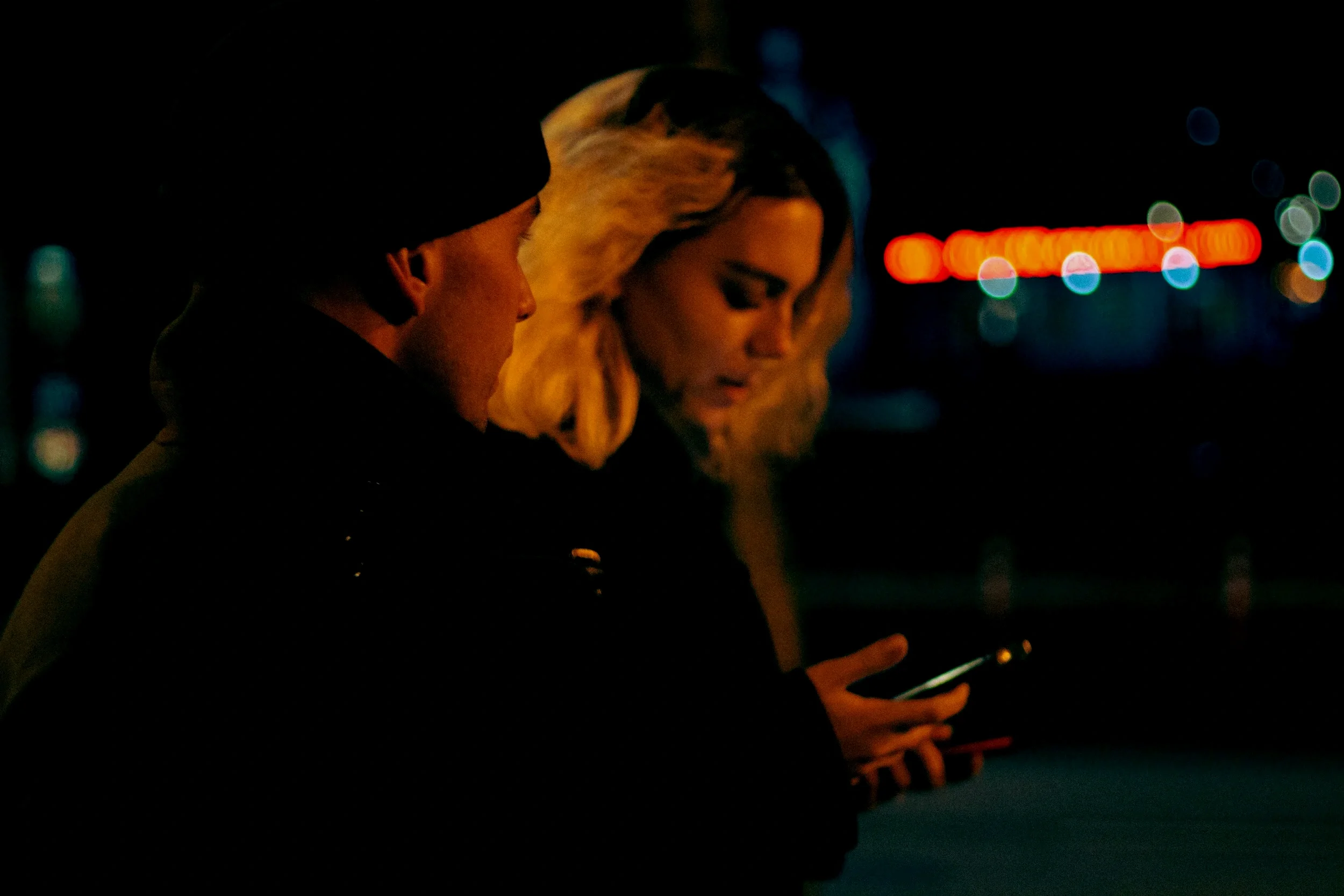 Couple experiencing emotional distance in their relationship