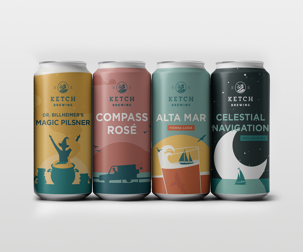 Ketch Brewing Cans