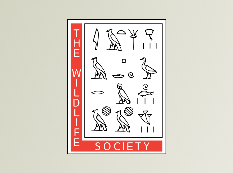 image of the original The Wildlife Society logo