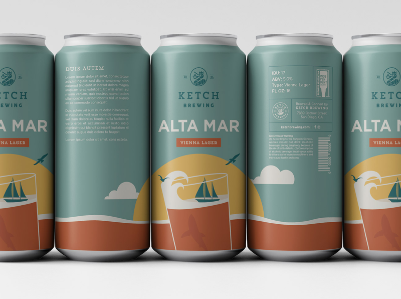 image of Ketch Alta Mar cans