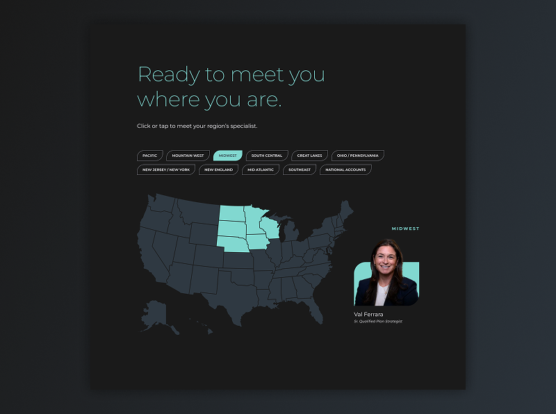 image of great gray trust map locator tool