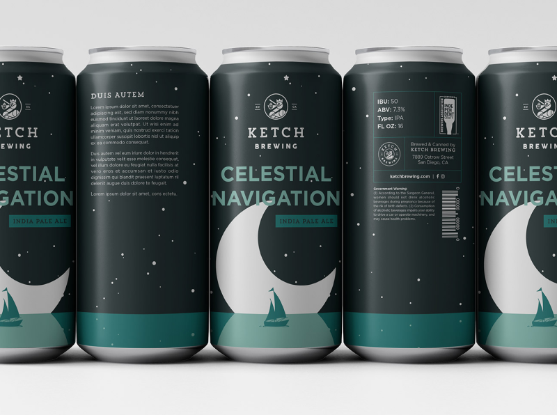 image of Ketch Celestial Navigation cans