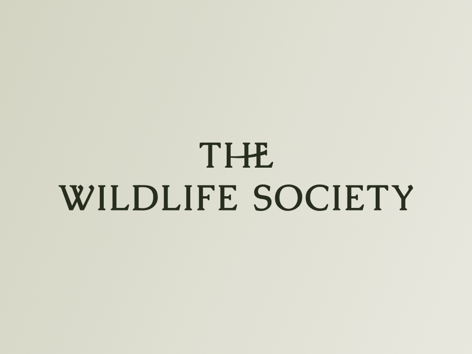 The Wildlife Society logo wordmark