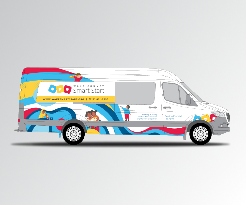 Wake County Smart Start Van Wrap