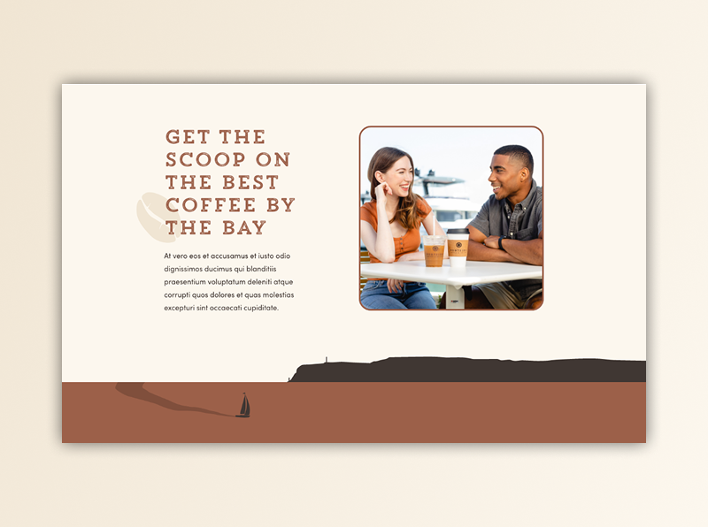 image of featured section on portside website