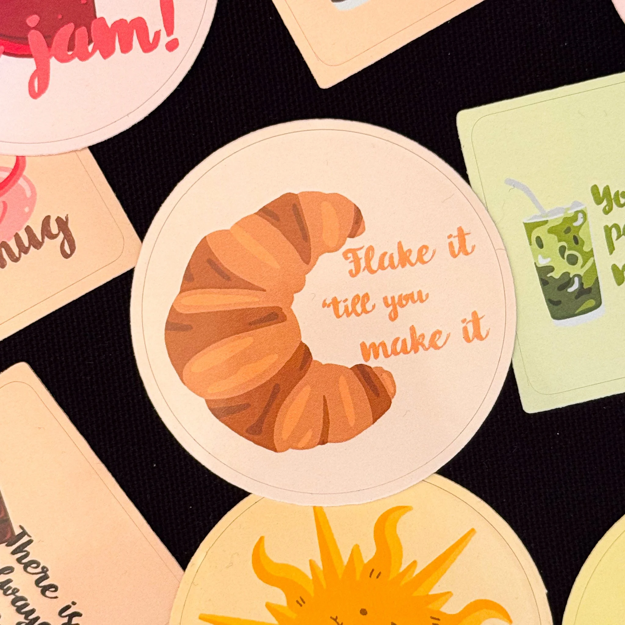 Flake it 'till you make it - Sticker