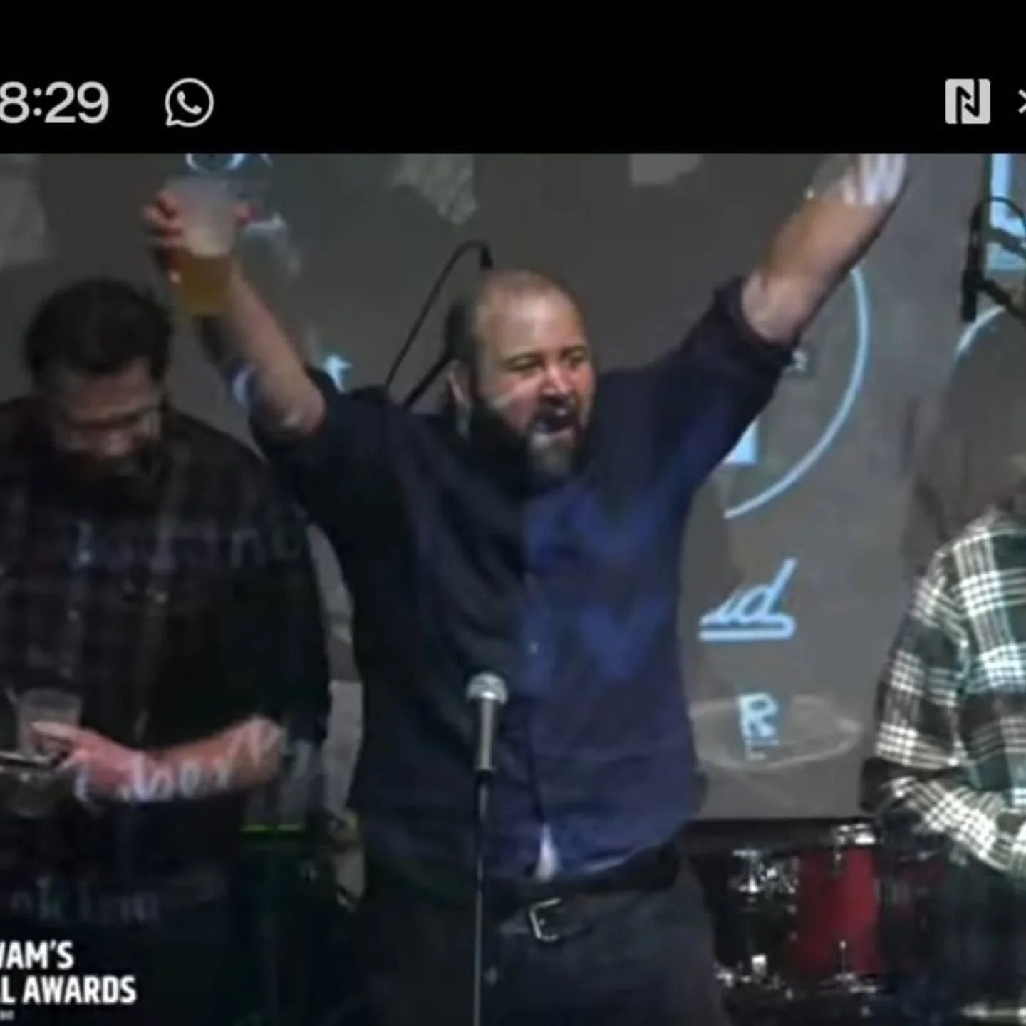 We just won best Alt - Rock act at the @radio_wigwam  awards 2026. Wtf? 🤘🏴󠁧󠁢󠁳󠁣󠁴󠁿

#AltRock #rock #award #winnerwinnerchickendinner #scaredofmybrother