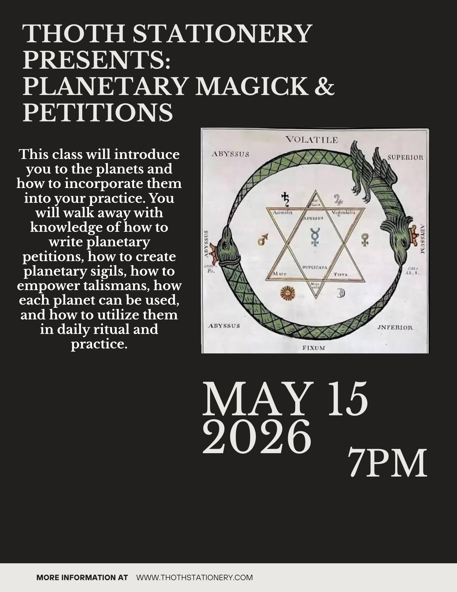Planetary Petition Class