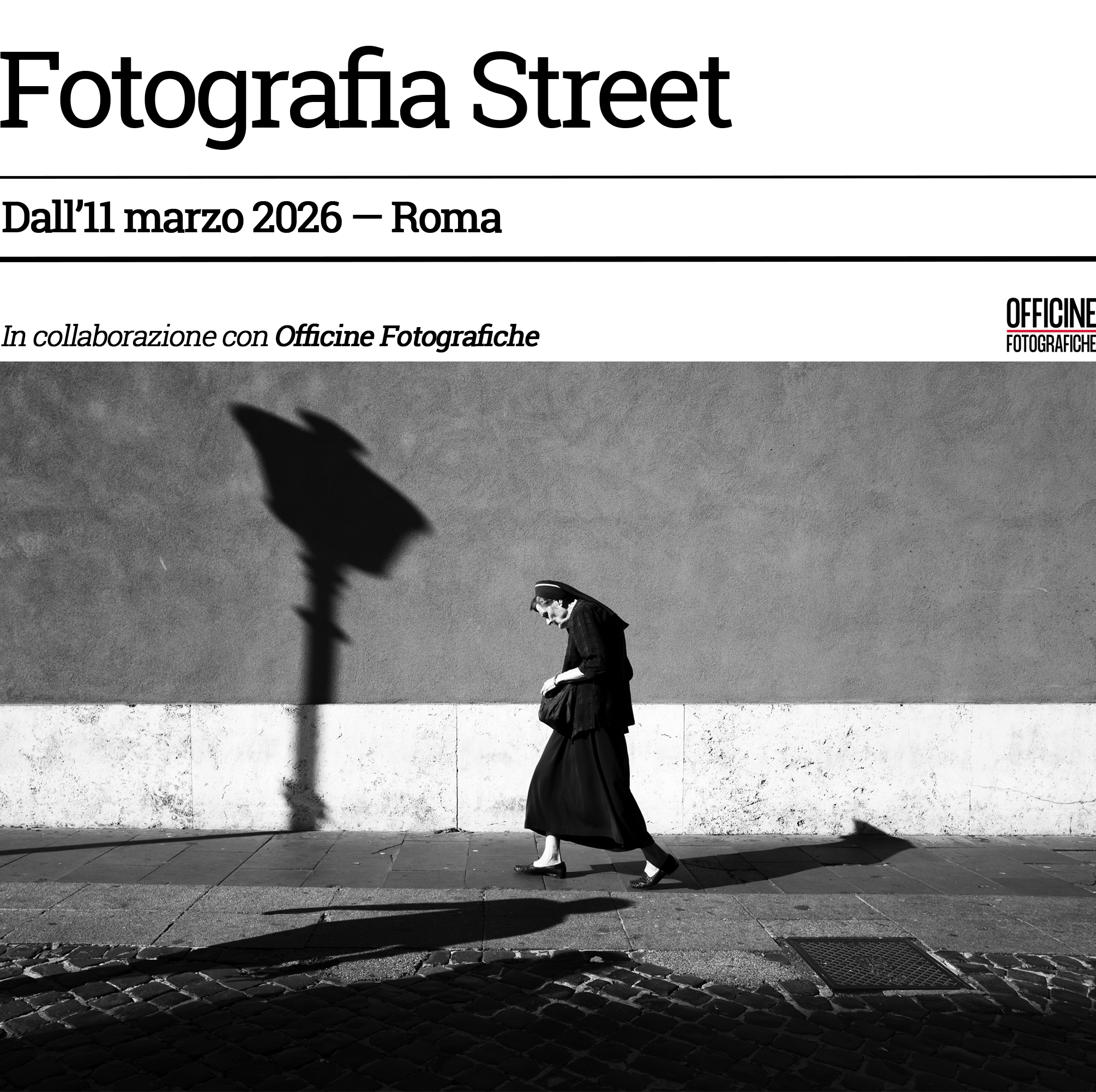 Corsi di fotografia a Roma: immagine di strada in bianco e nero San Pietro