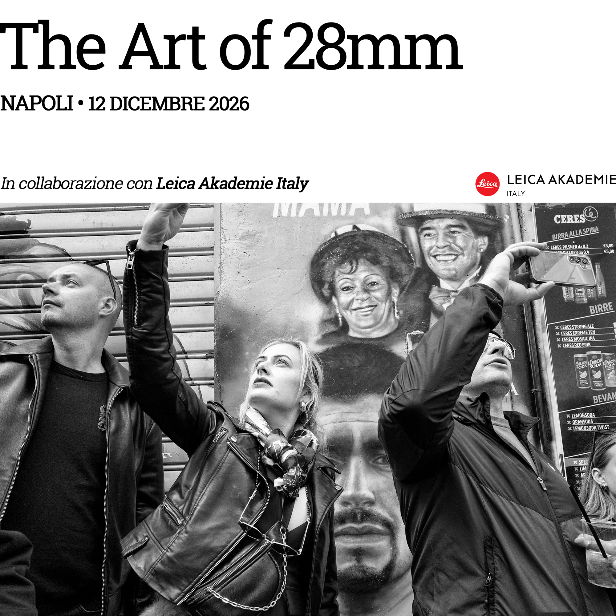 art 28mm leica akademie stefano mirabella napoli naples