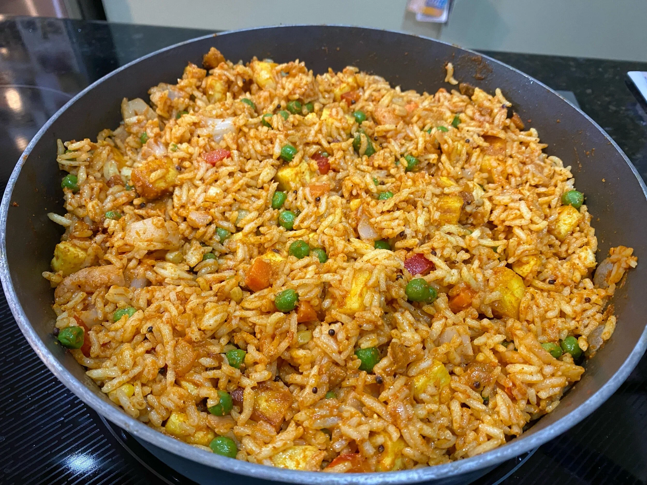 Paneer Vegetable Pulao 