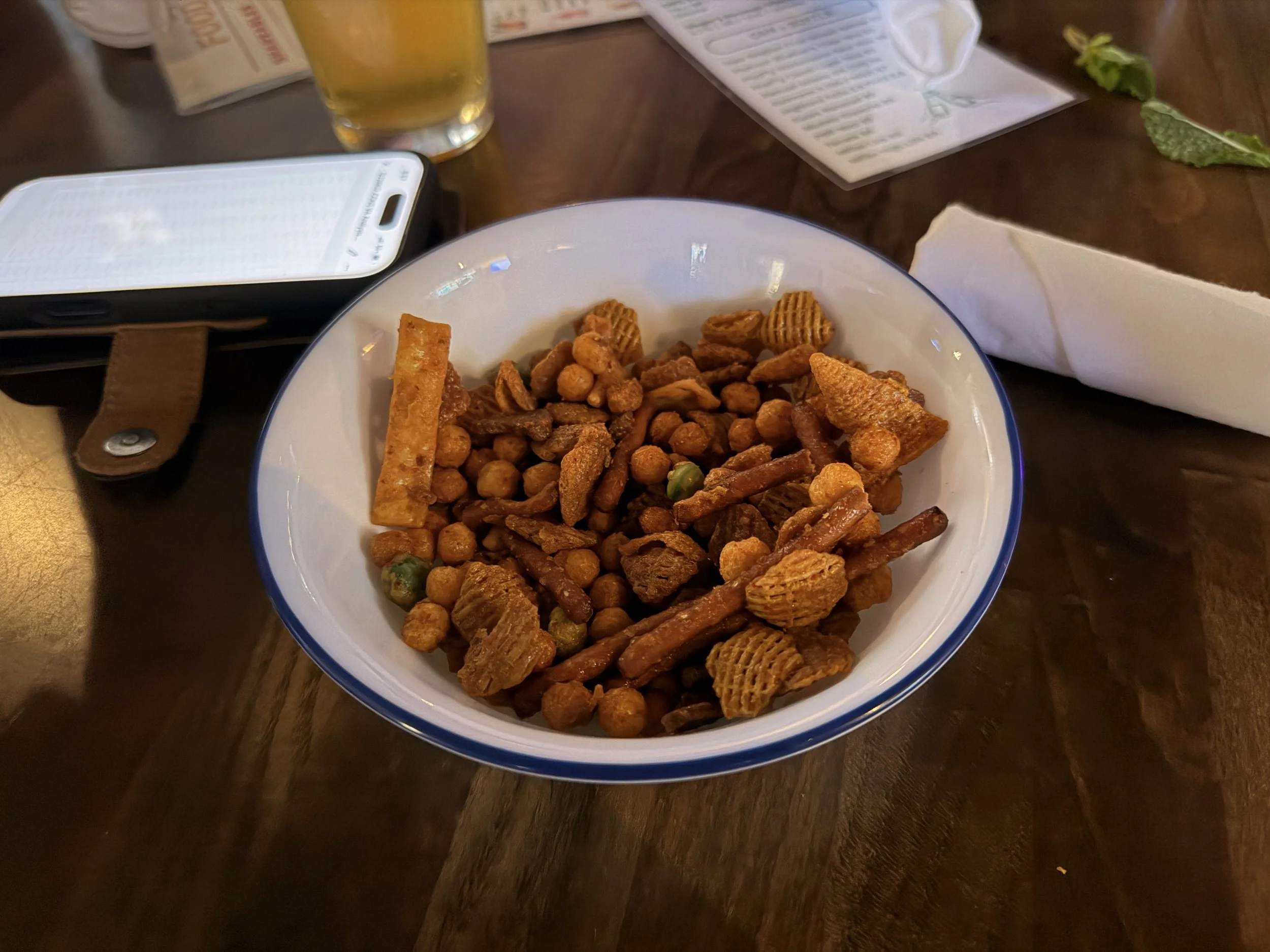Easy Tiger: Bar Mix and Hummus