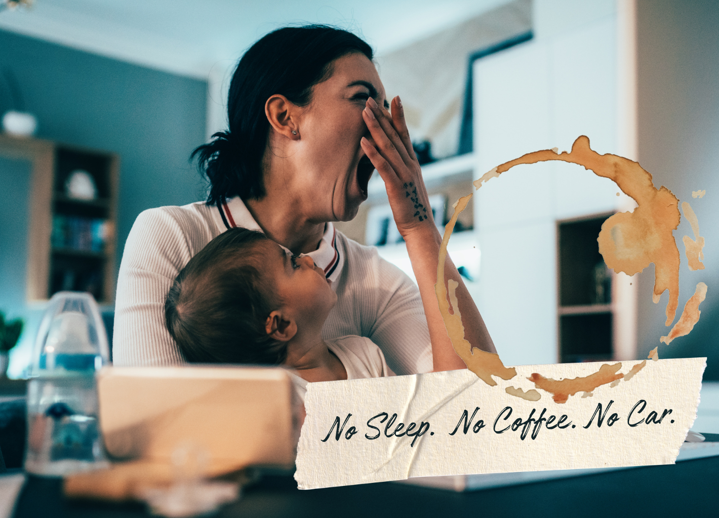 No Sleep, No Coffee, No Car