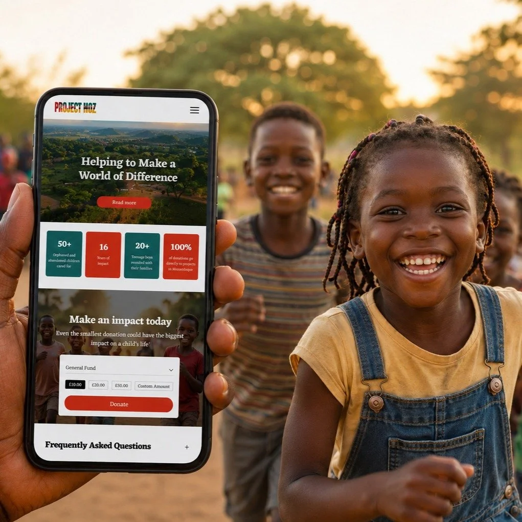 🌍 We're thrilled to announce the launch of the brand new Project Moz website &mdash; and we'd love for you to be part of the story.

Every child in Mozambique deserves a chance. With your help, we're making that happen &mdash; one project, one commu