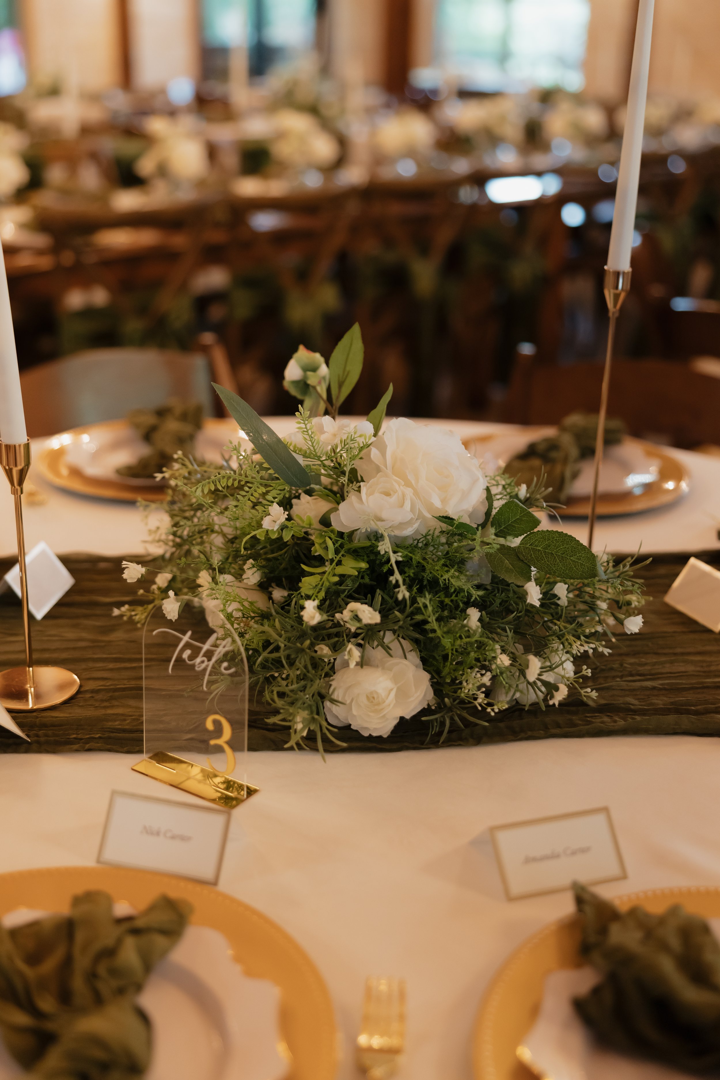 Medium Table Centerpieces (16) & (5) Smaller Versions