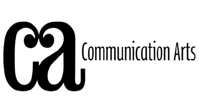 Logo of Communication Arts featuring a stylized lowercase 'ca' and the words 'Communication Arts'