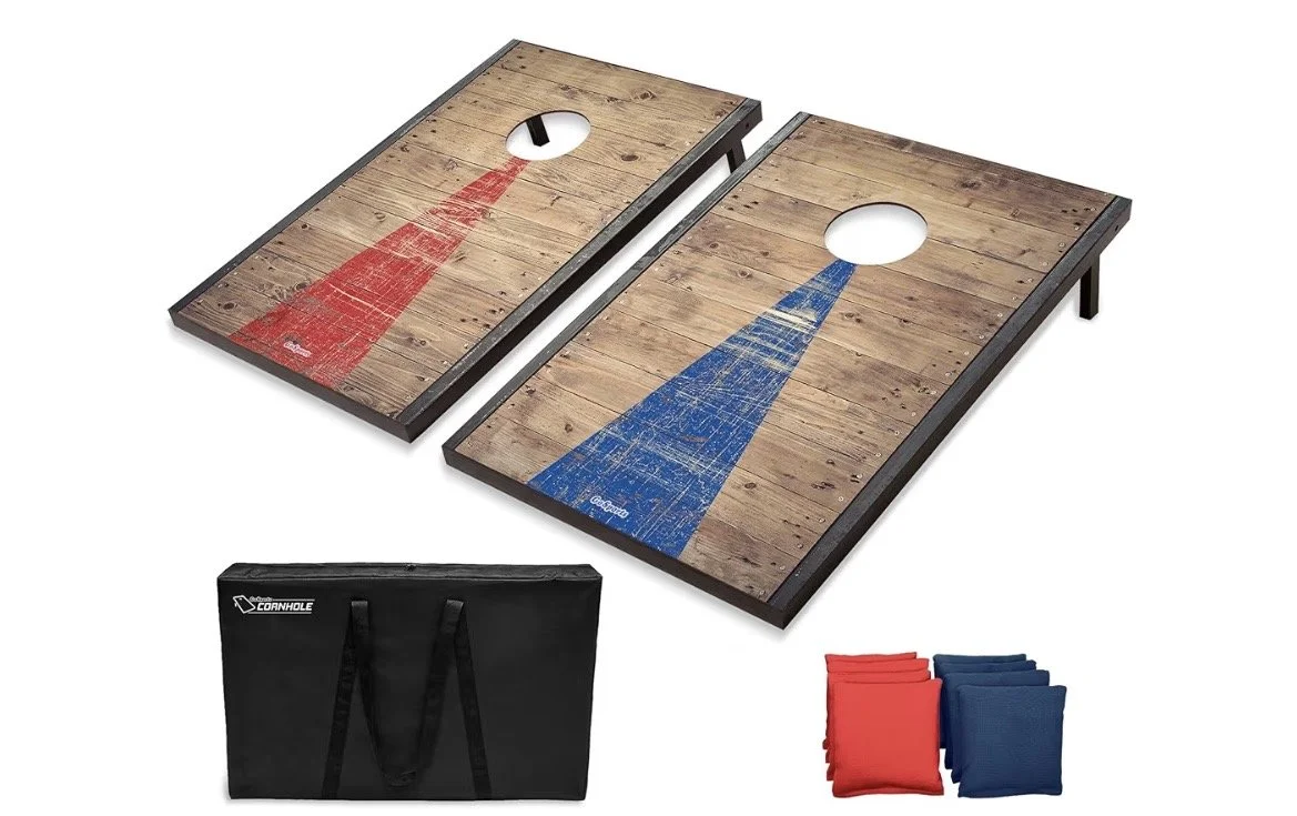 Bags/Cornhole - $15
Comes with 2 boards & 8 beanbags
