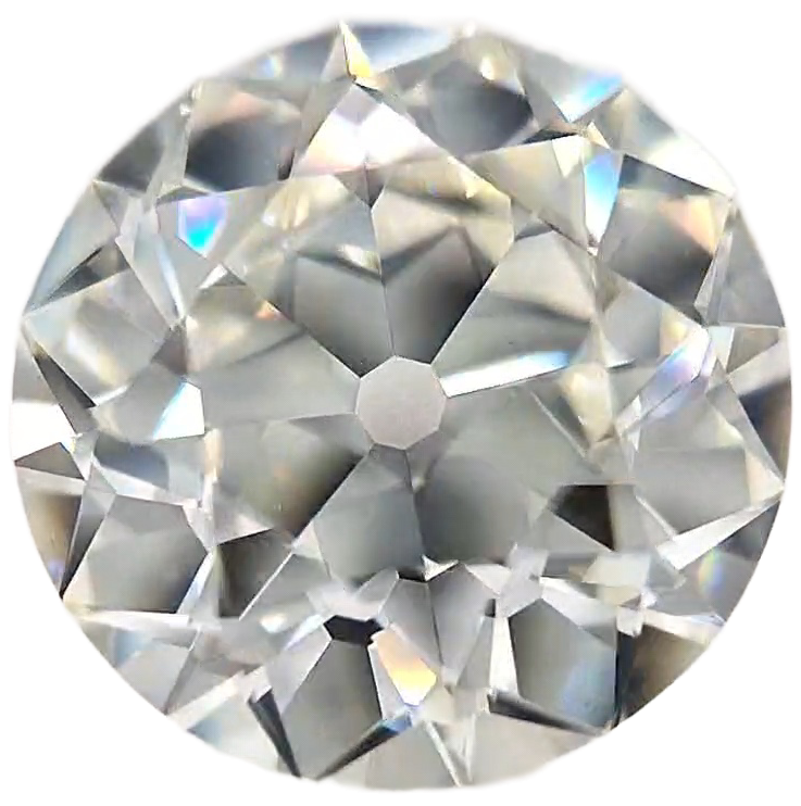 old european cut natural diamond