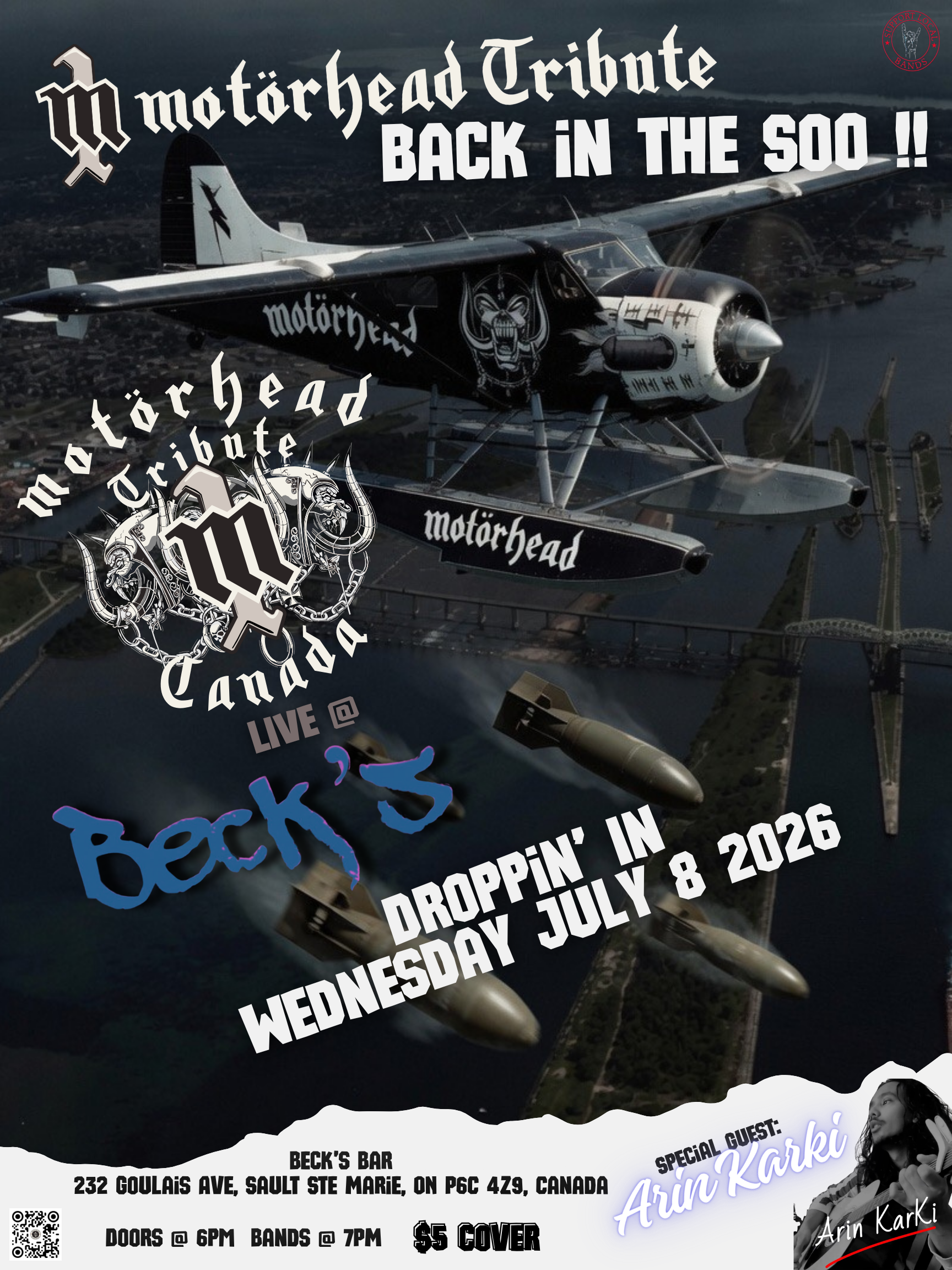 M1 Motörhead Tribute Live @ Beck’s