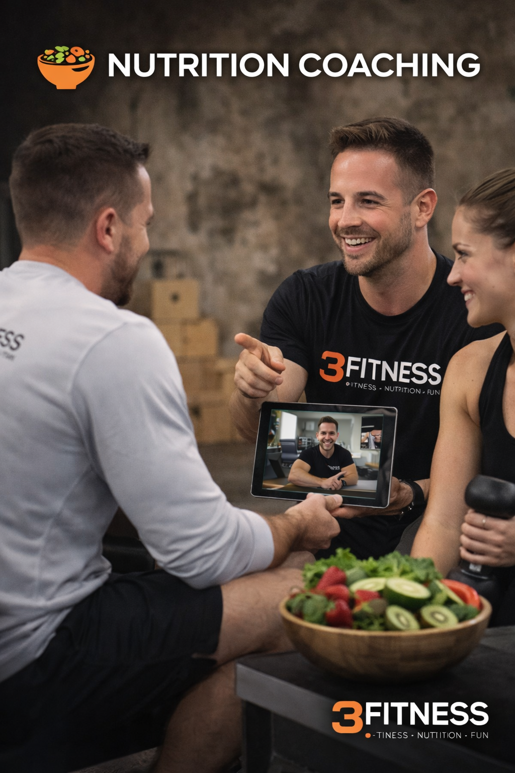 Nutrition Coaching (Online & In‑Person)