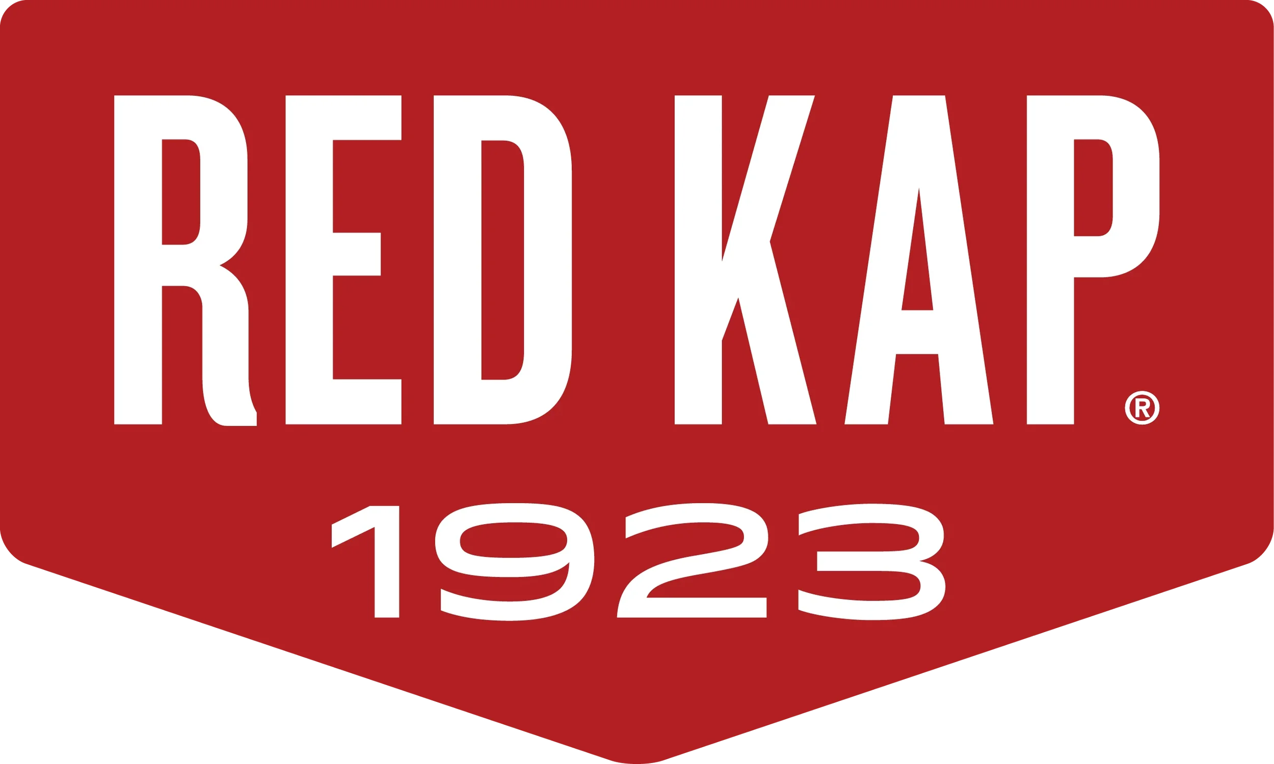 Red badge with white text reading 'RED KAP 1923'.