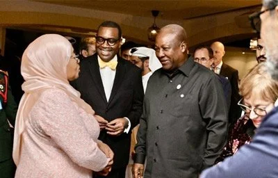 Samia Suluhu Hassan, Dr. Adesina, John Dramani Mahama