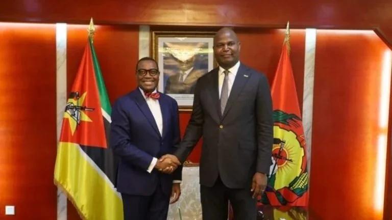 Dr. Adesina and President Chapo