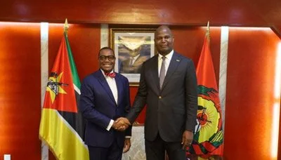 Dr. Adesina and President Chapo