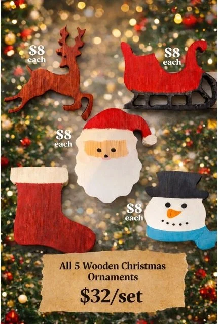 Wood Ornaments