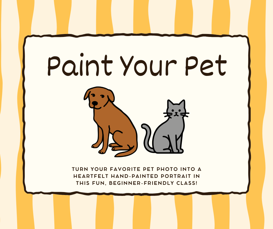 Paint Your Pet! | Morning Class