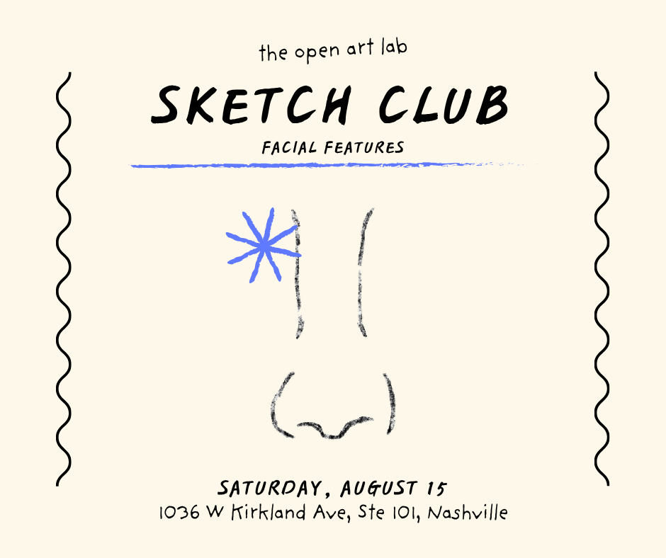Sketch Club | Facial Features Study