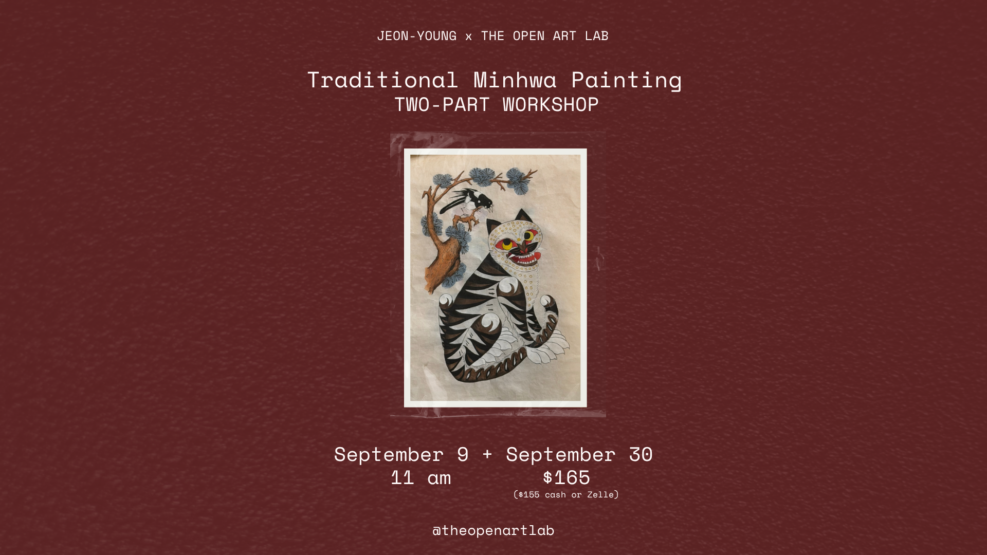Traditional Minhwa Two-Part Workshop
