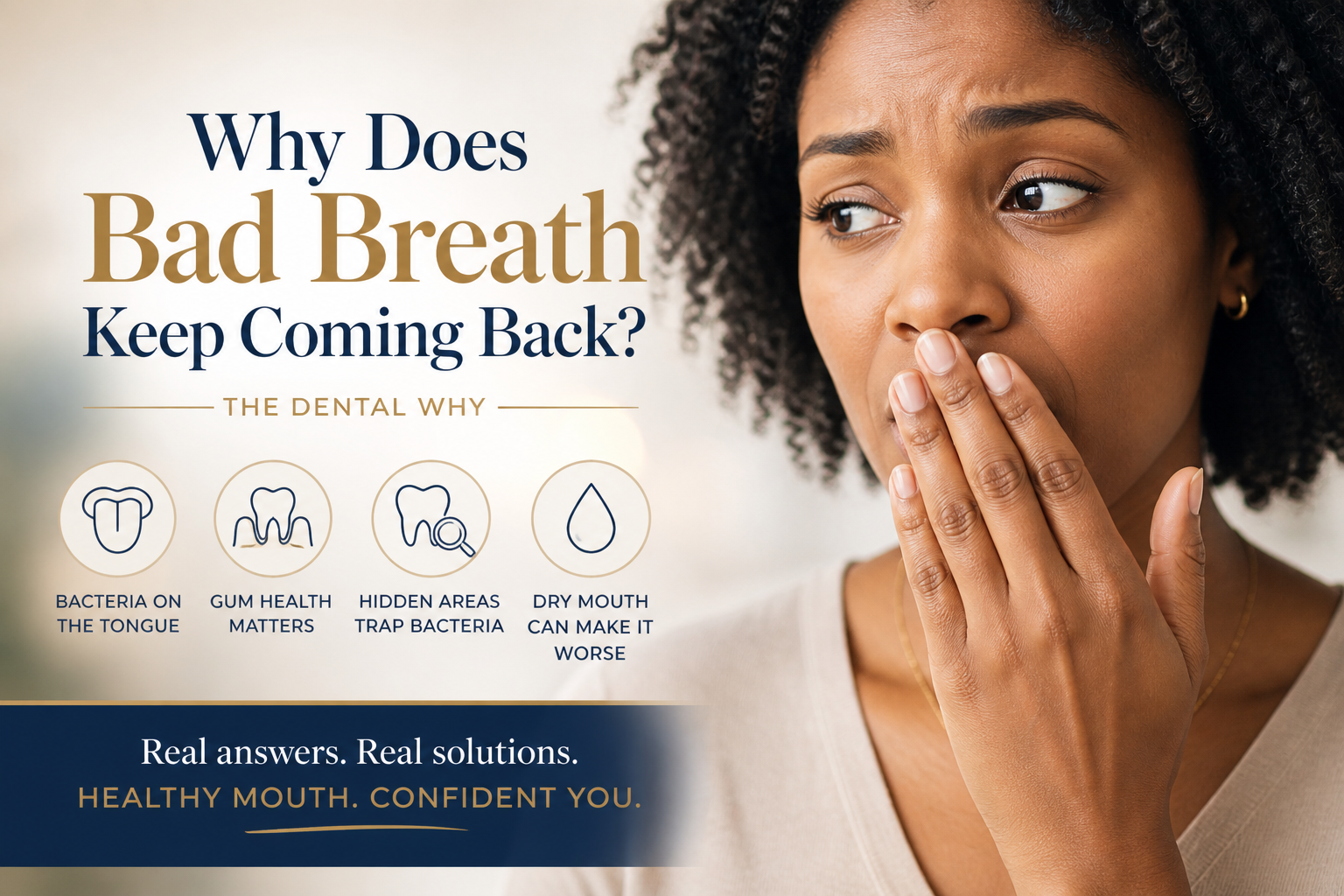 Dental Why’s: Why Does Bad Breath Come Back Even After Brushing?