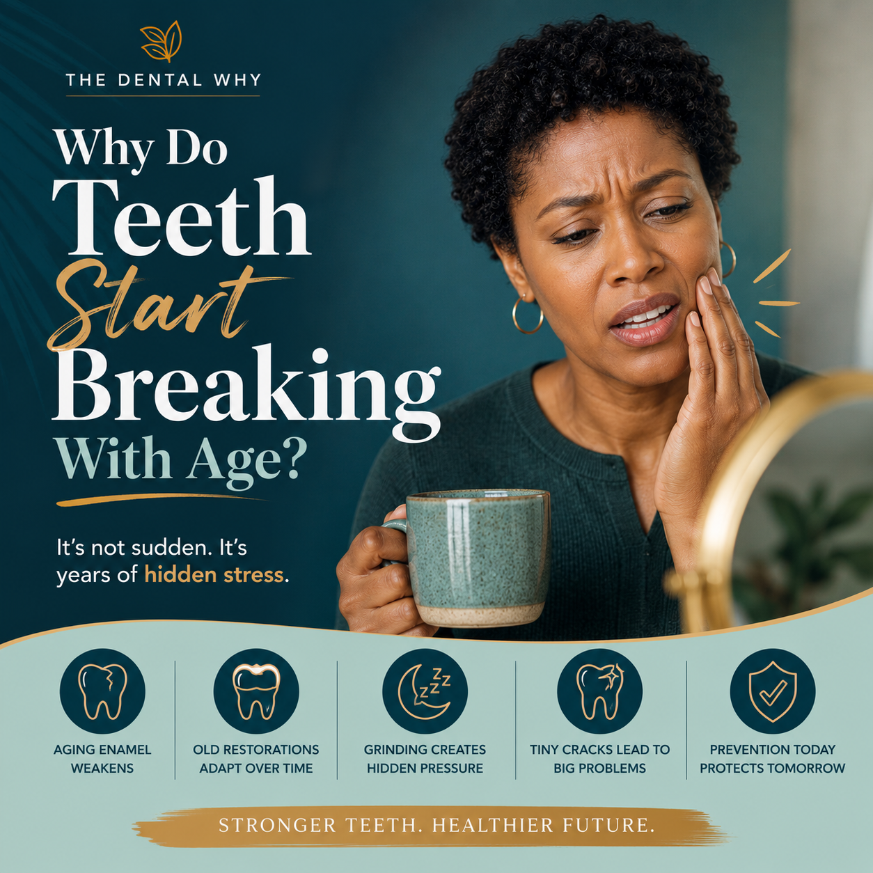 Dental Why’s: Why Do Teeth Suddenly Start Breaking As We Get Older?