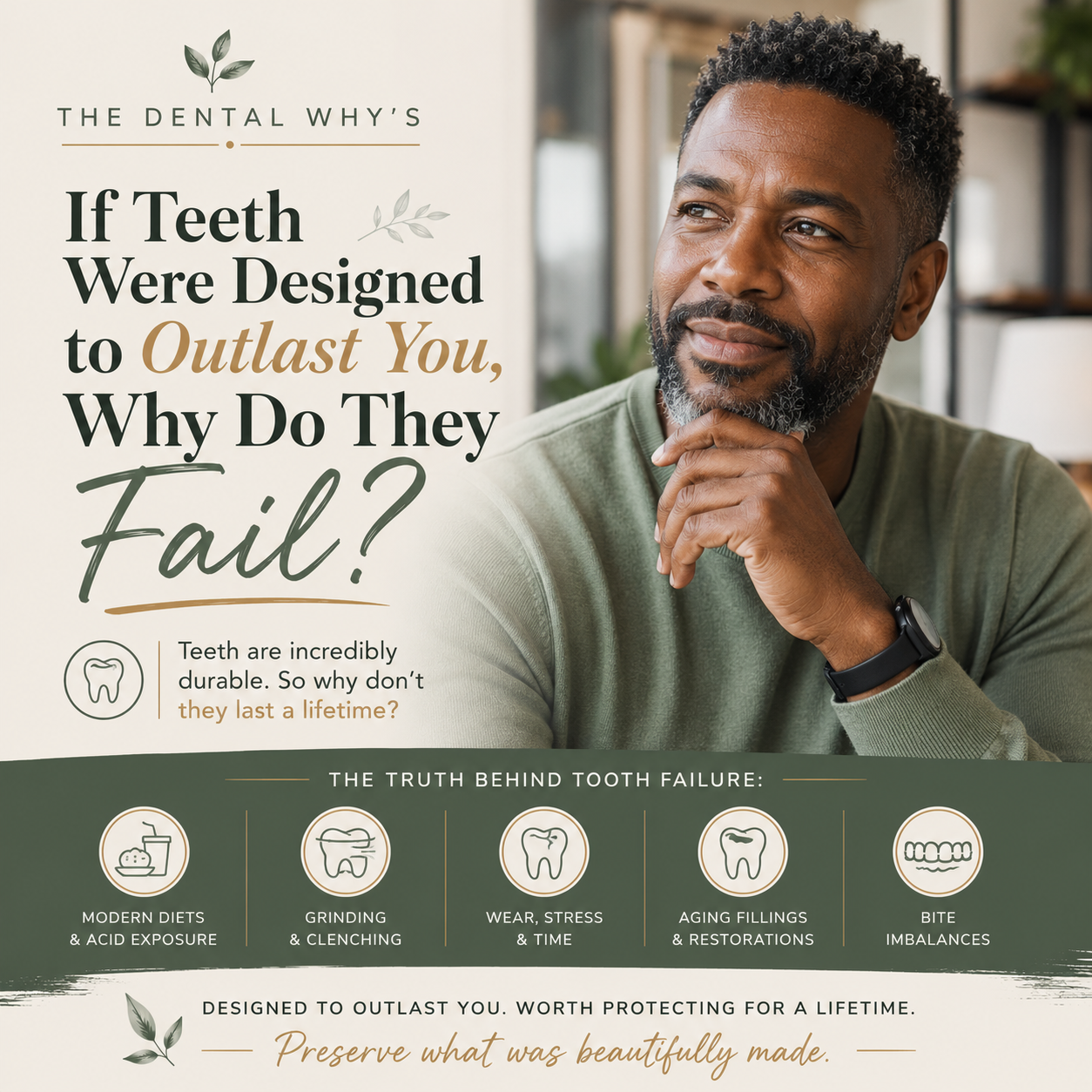 Dental Why's: Why Do We Lose Teeth If They Were Designed to Outlast You?
