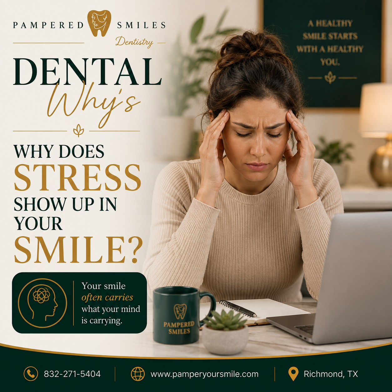 Dental Why's: Why Does Stress Show Up in Your Smile?