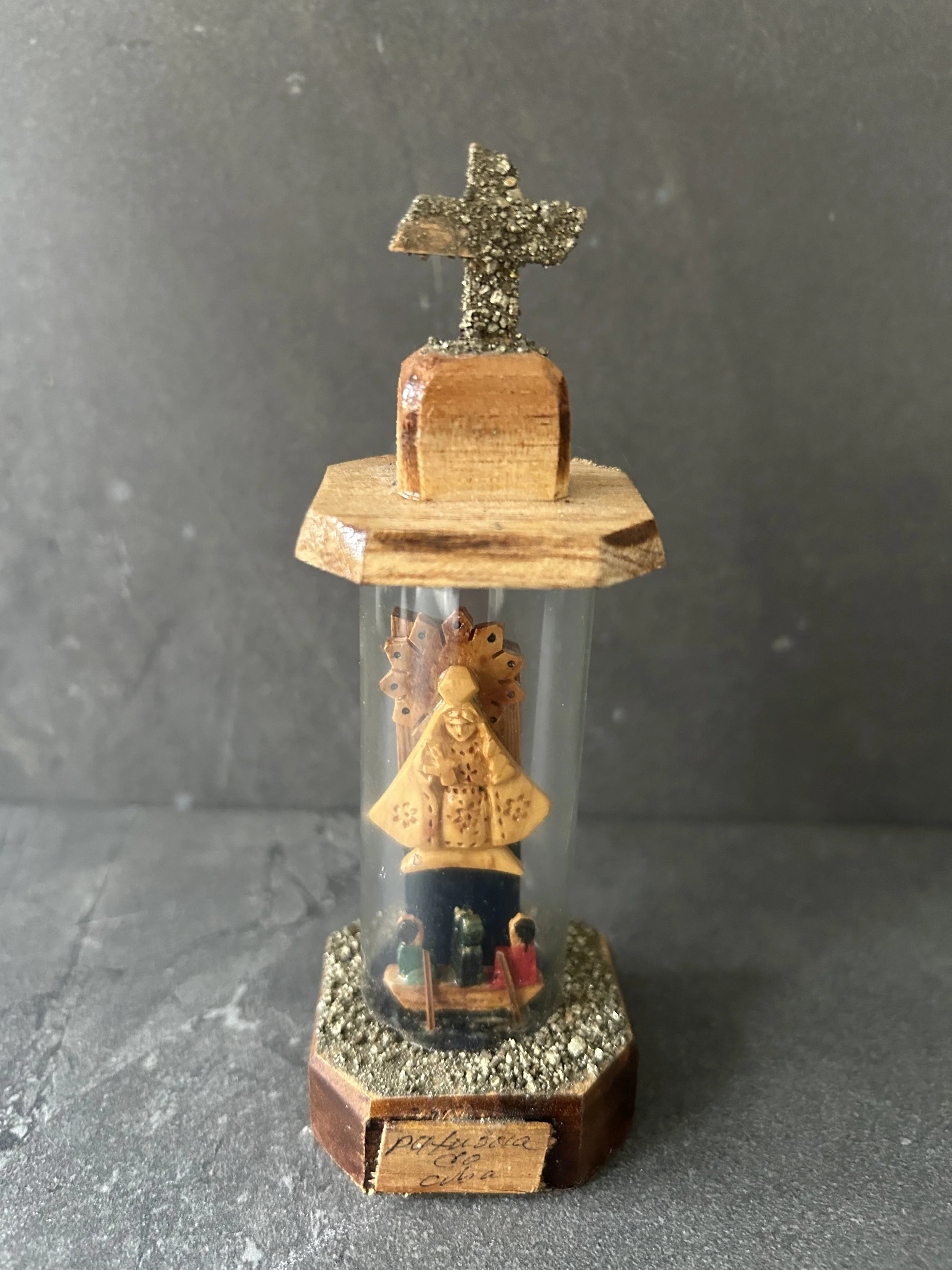Vintage Cuban Virgin Mary Statue