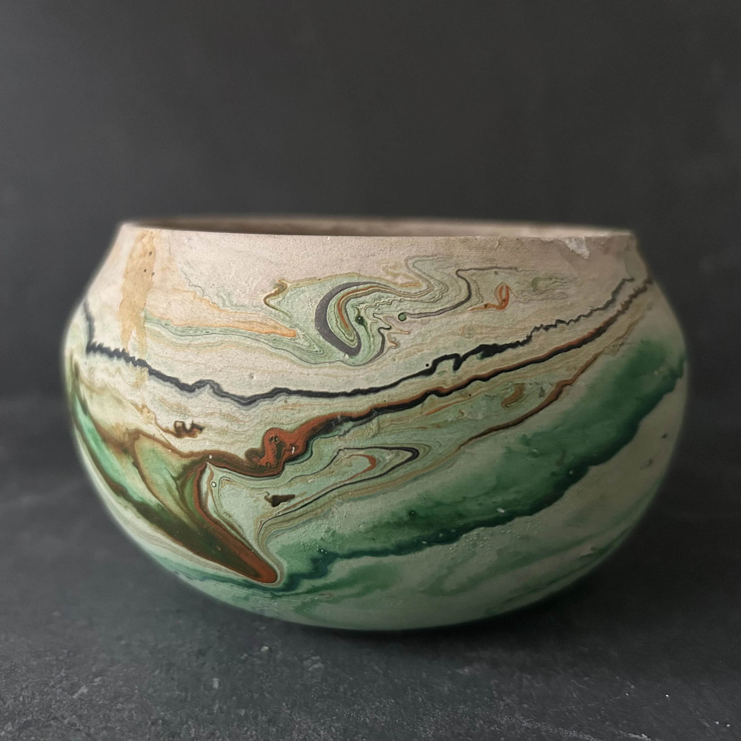 Vintage Nemadji Clay Bowl