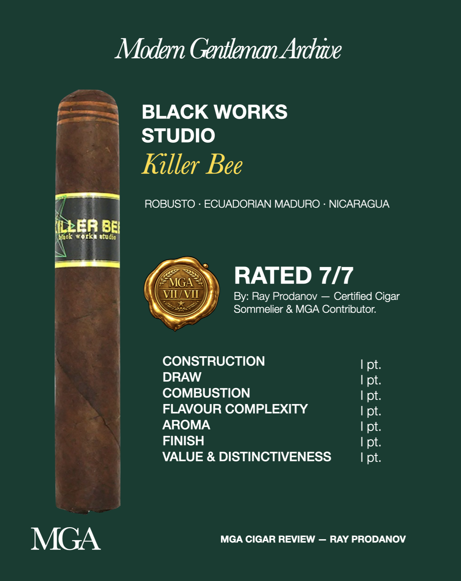 Black Works Studio – Killer Bee