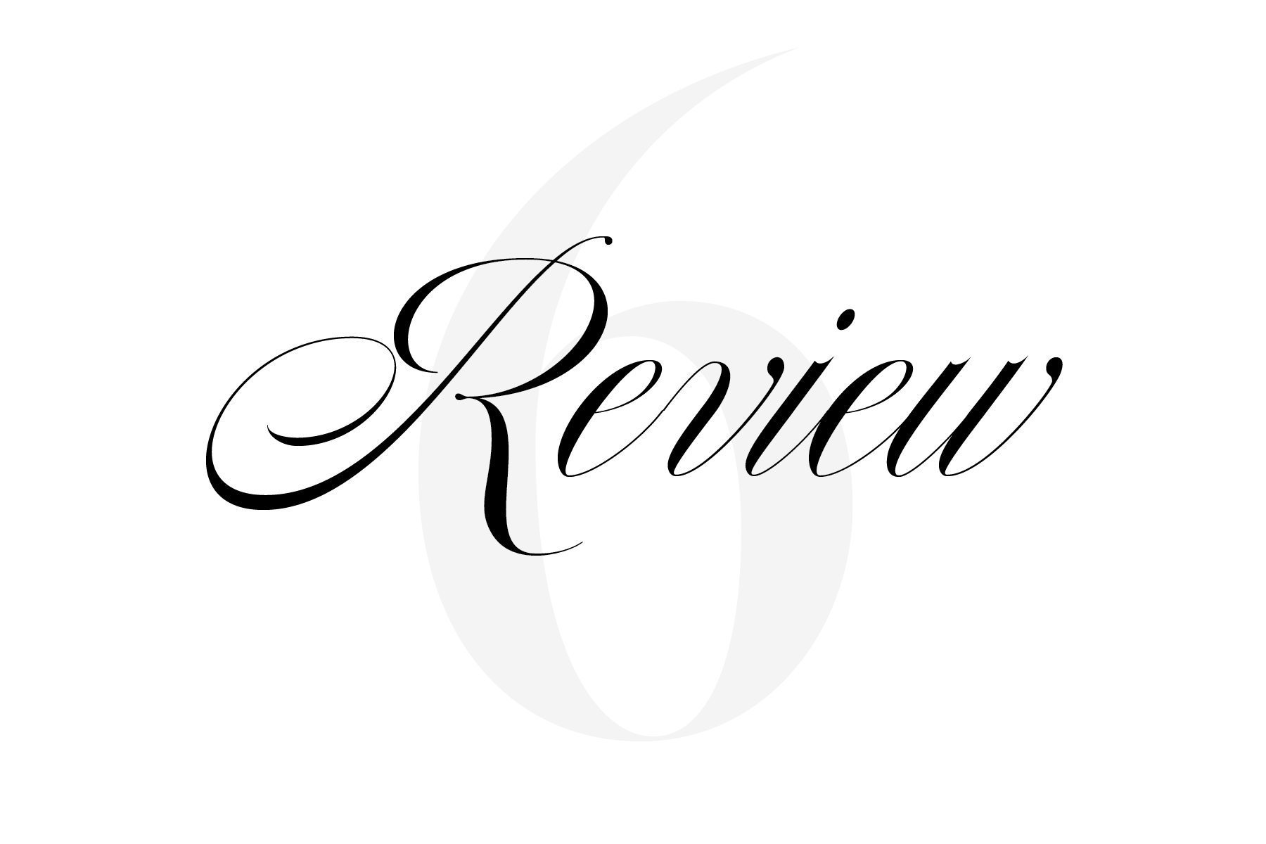 number 6 word review