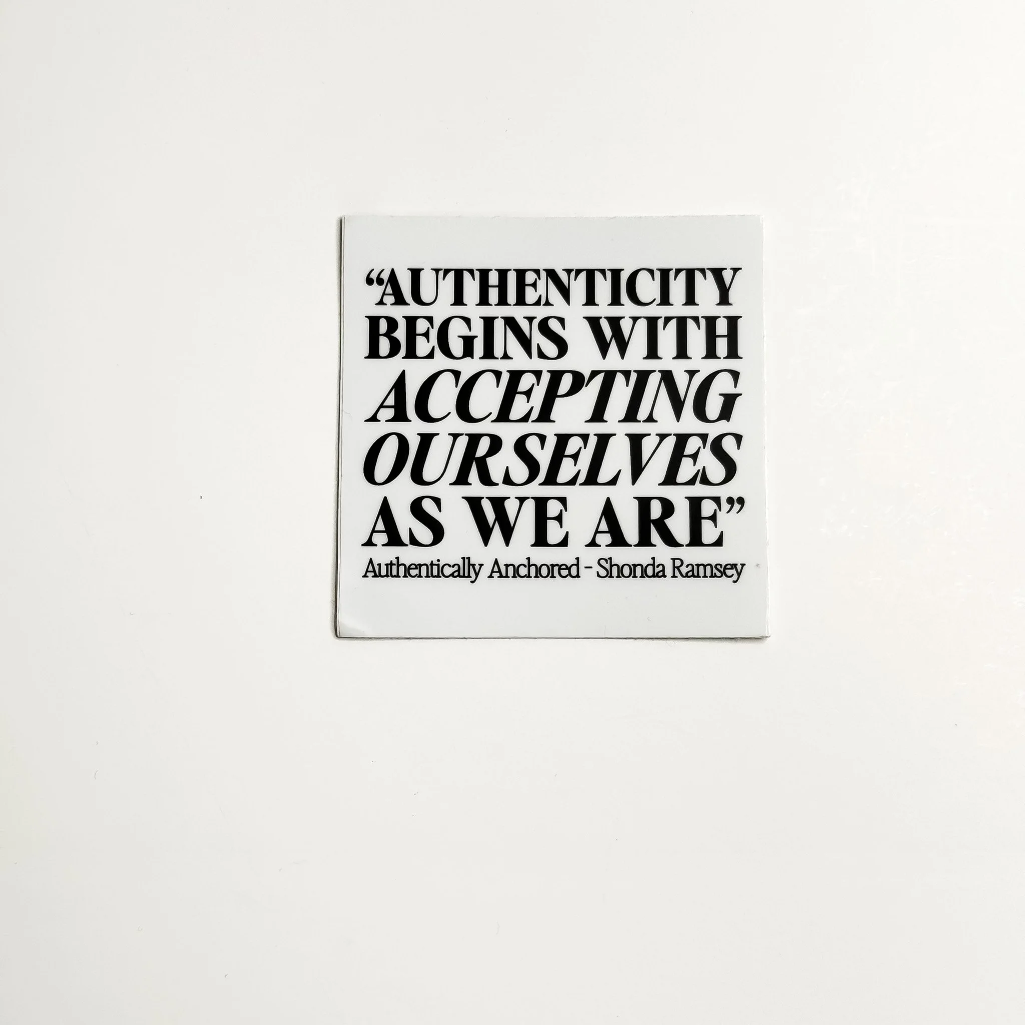Authenticity - Sticker