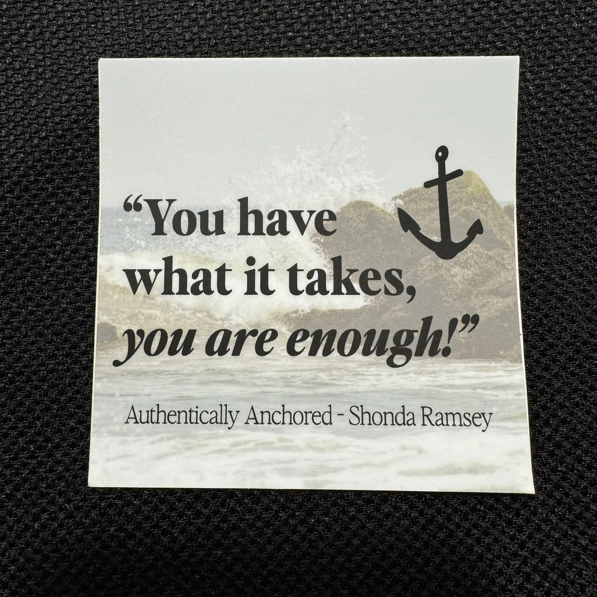 Enough - Sticker
