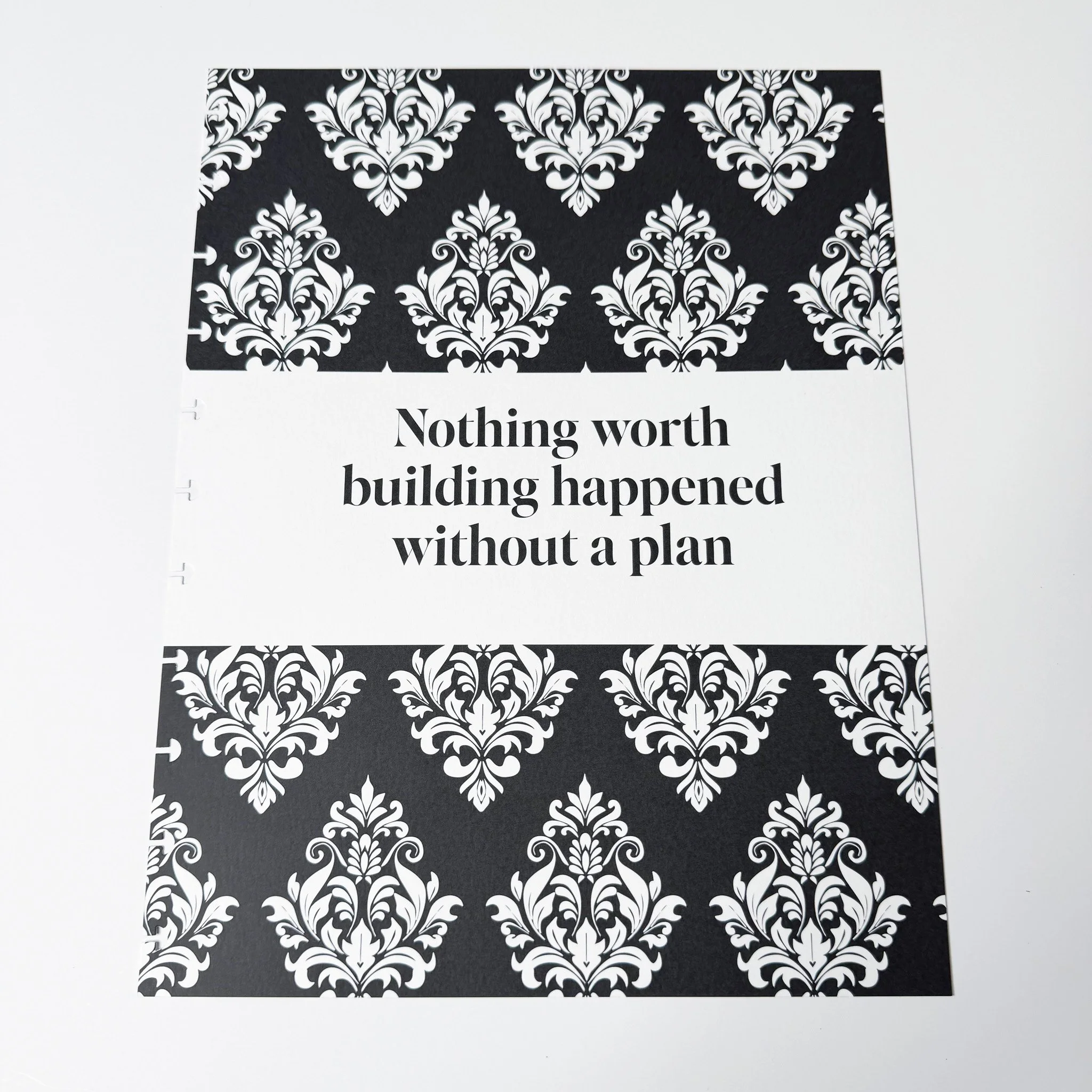 Nothing Worth Building - Discbound Planner Dashboard