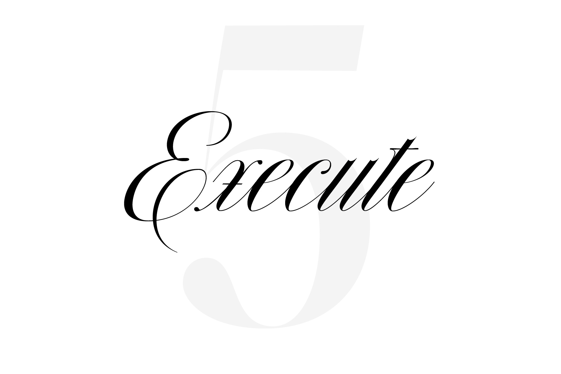 number 5 word execute