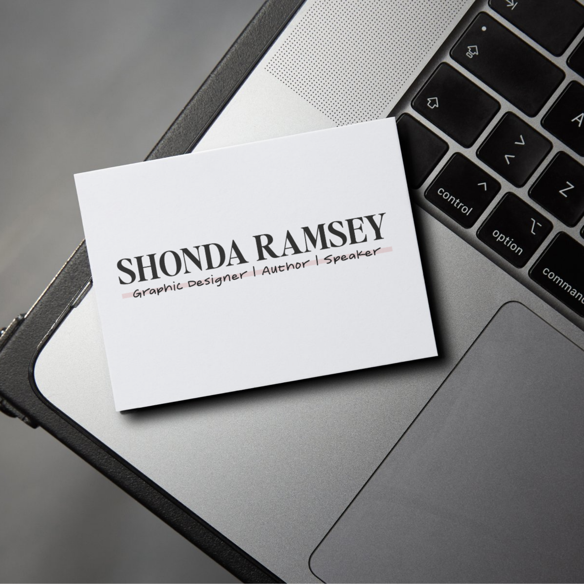 business card mockup