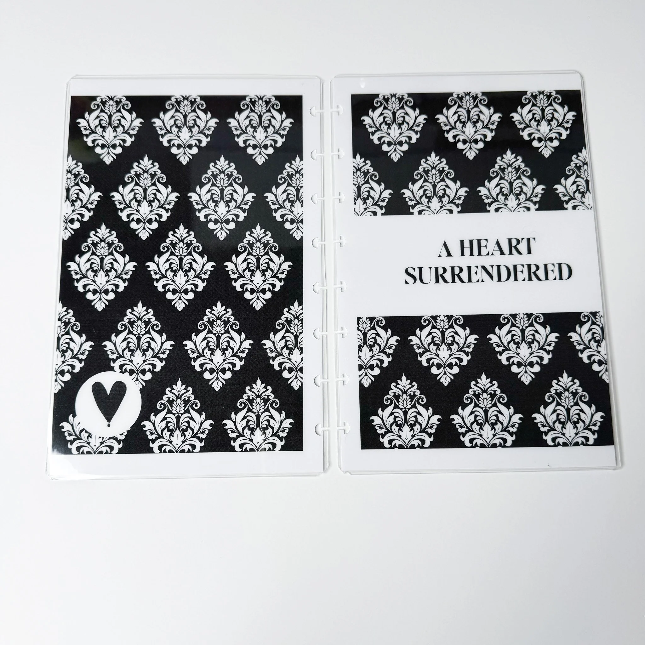 A Heart Surrendered - Half Sheet Discbound Journal Covers